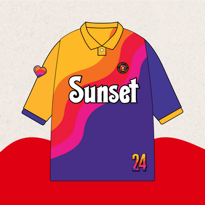 Sunset Summer of Love Jersey (HOME)