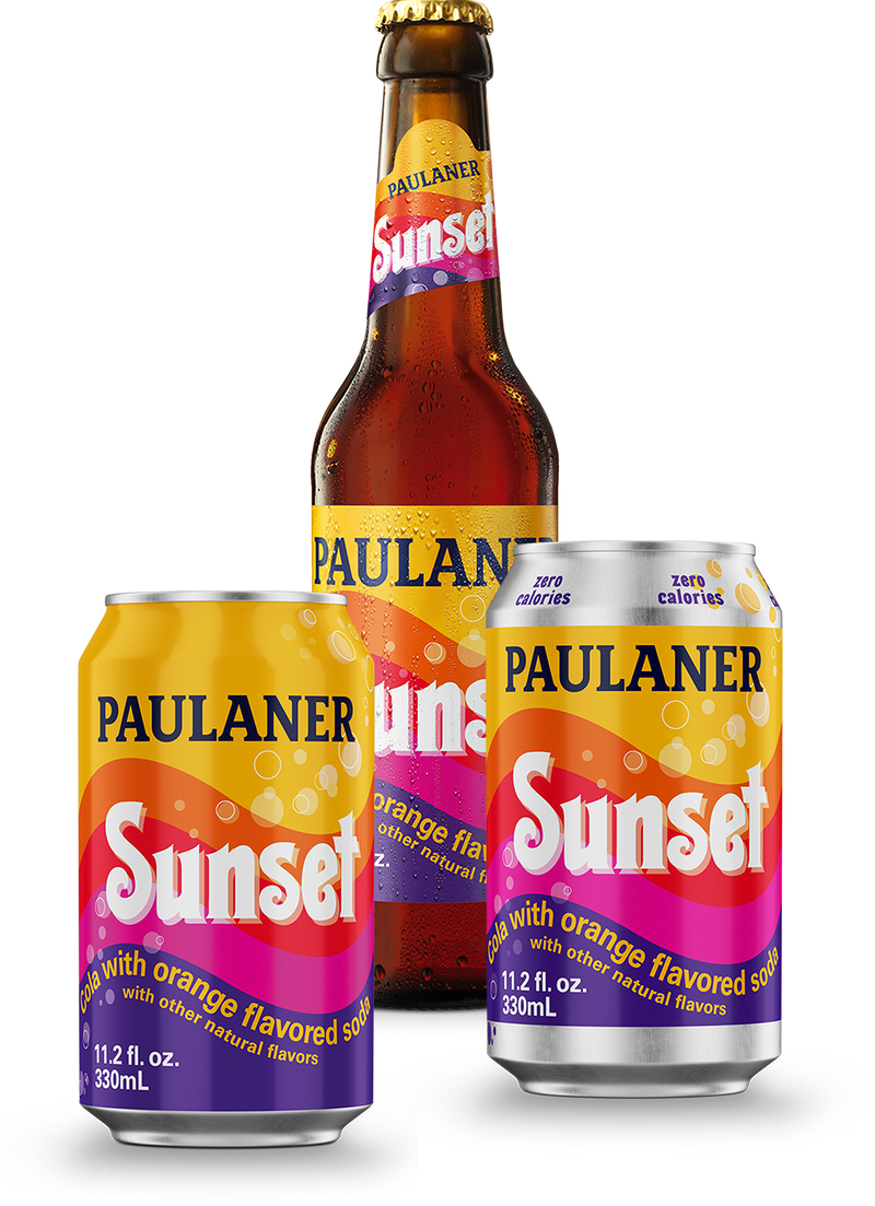 Paulaner Sunset German orange cola